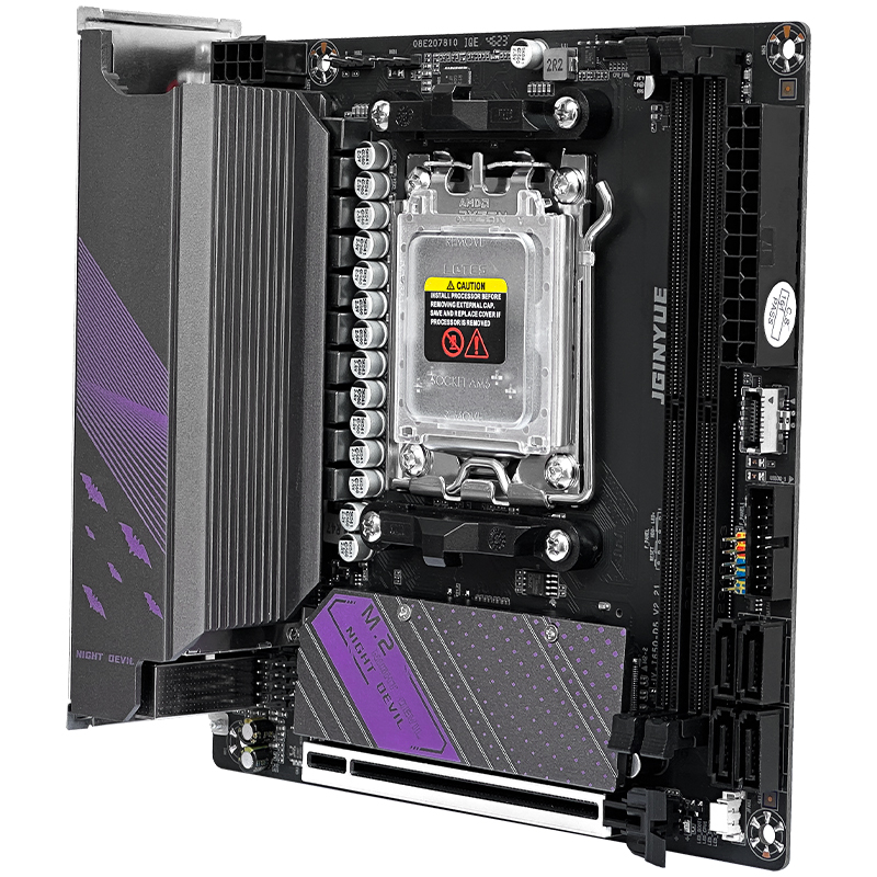 B650 Itx Motherboard Wifi - JGINYUE AM5 메인보드는 AMD Ryzen 7000