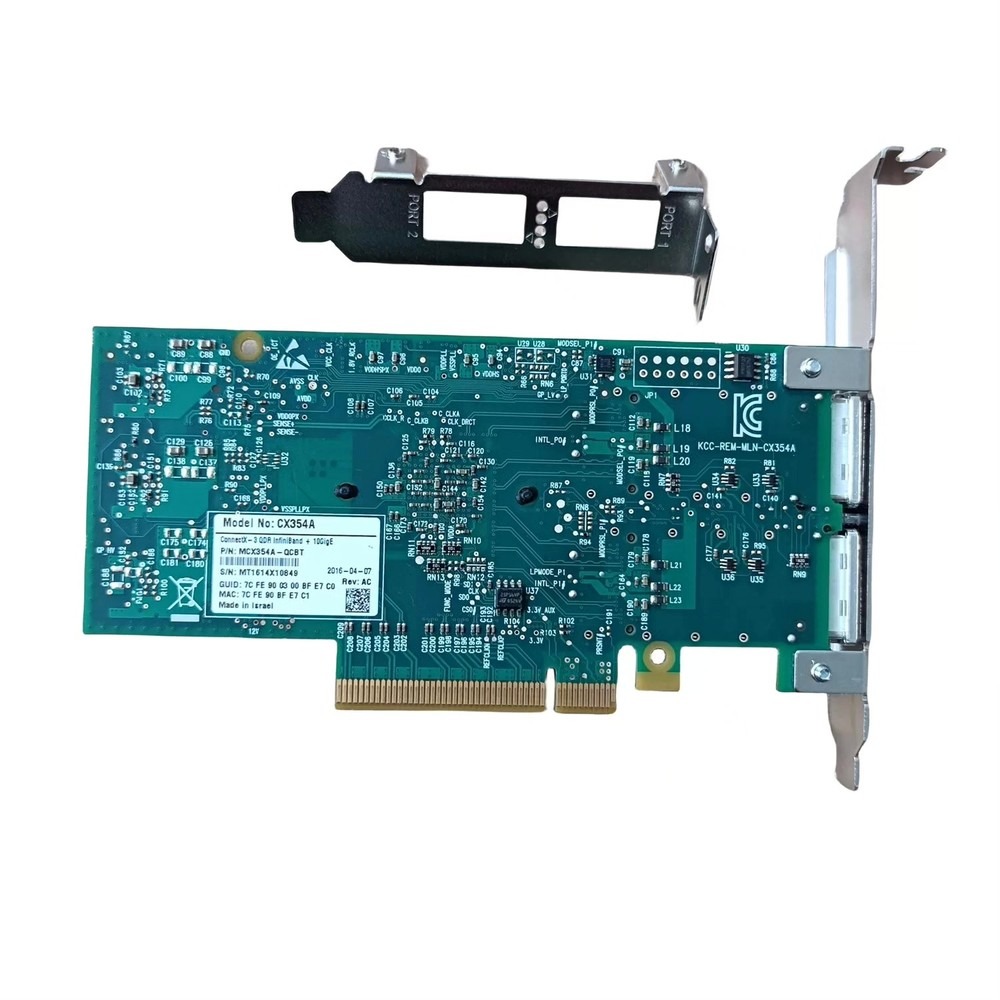 멜라녹스 MCX354A-QCBT 10Gb SFP+ 듀얼 - 10Gb Sfp+ Pcie Network Card Dual Port 리뷰 및 가격