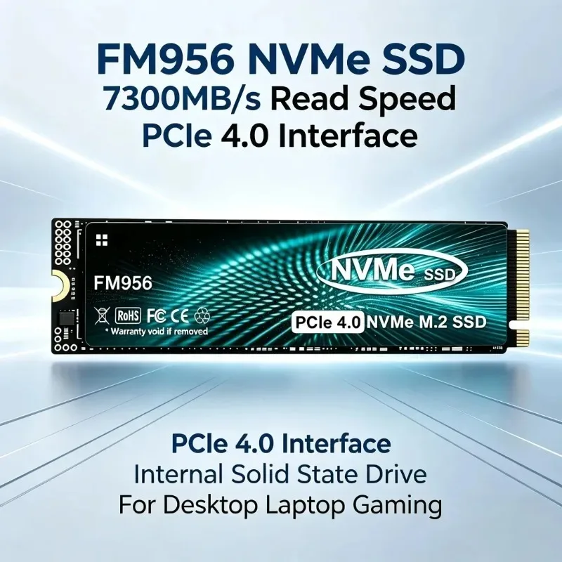 정품 FM956 M.2 2280 NVMe SSD, 50 - M.2 Nvme 4Tb Pcie 4.0 Ssd 리뷰 및 가격