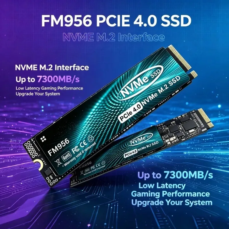 정품 FM956 M.2 2280 NVMe SSD, 50 - M.2 Nvme 4Tb Pcie 4.0 Ssd 리뷰 및 가격