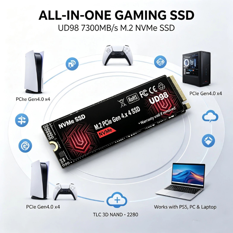 2026년 출시, 정품 UD98 M.2 NVMe SSD - M.2 Nvme 4Tb Pcie 4.0 Ssd 리뷰 및 가격