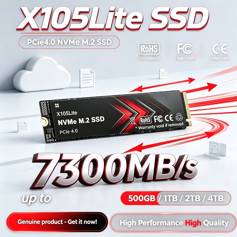 X105Lite M.2 NVMe SSD PCIe 4.0 - M.2 Nvme 4Tb Pcie 4.0 Ssd 리뷰 및 가격