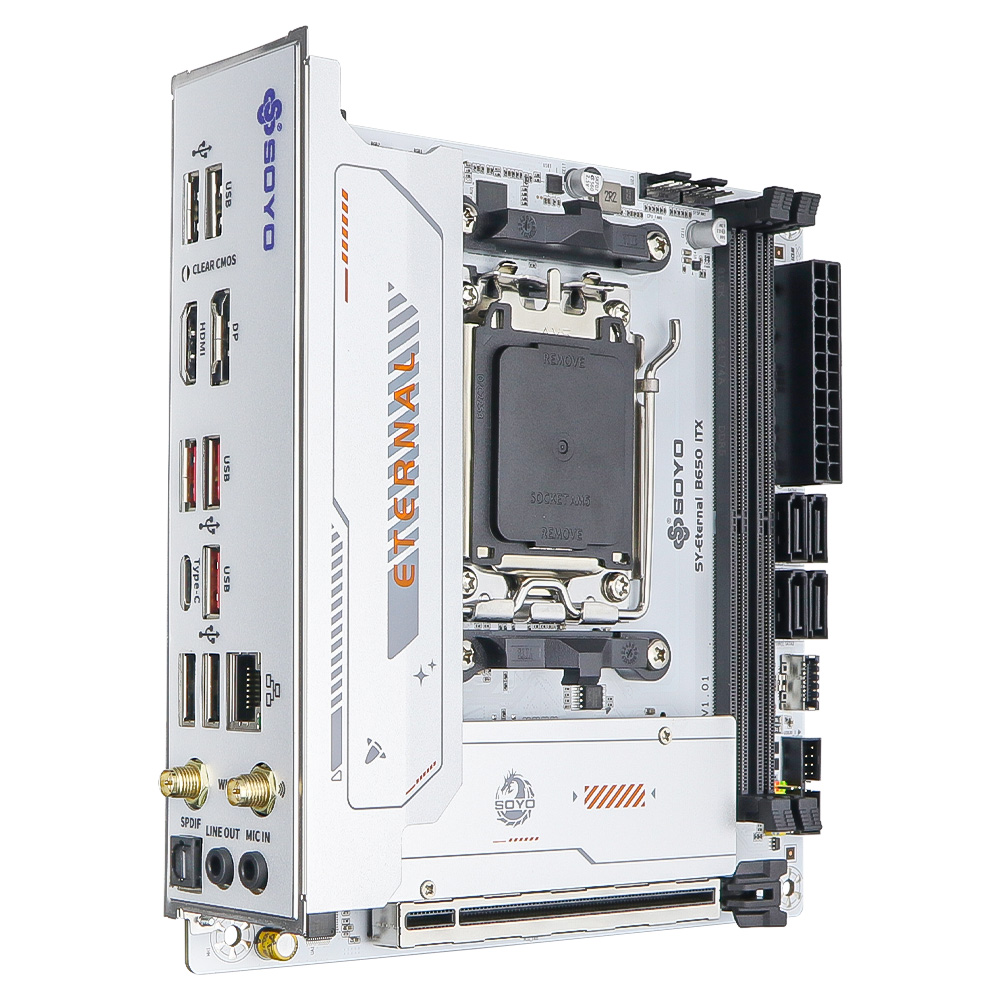 SOYO B650ITX AMD 미니 마더보드 AMD R - B650 Itx Motherboard Wifi 리뷰 및 가격