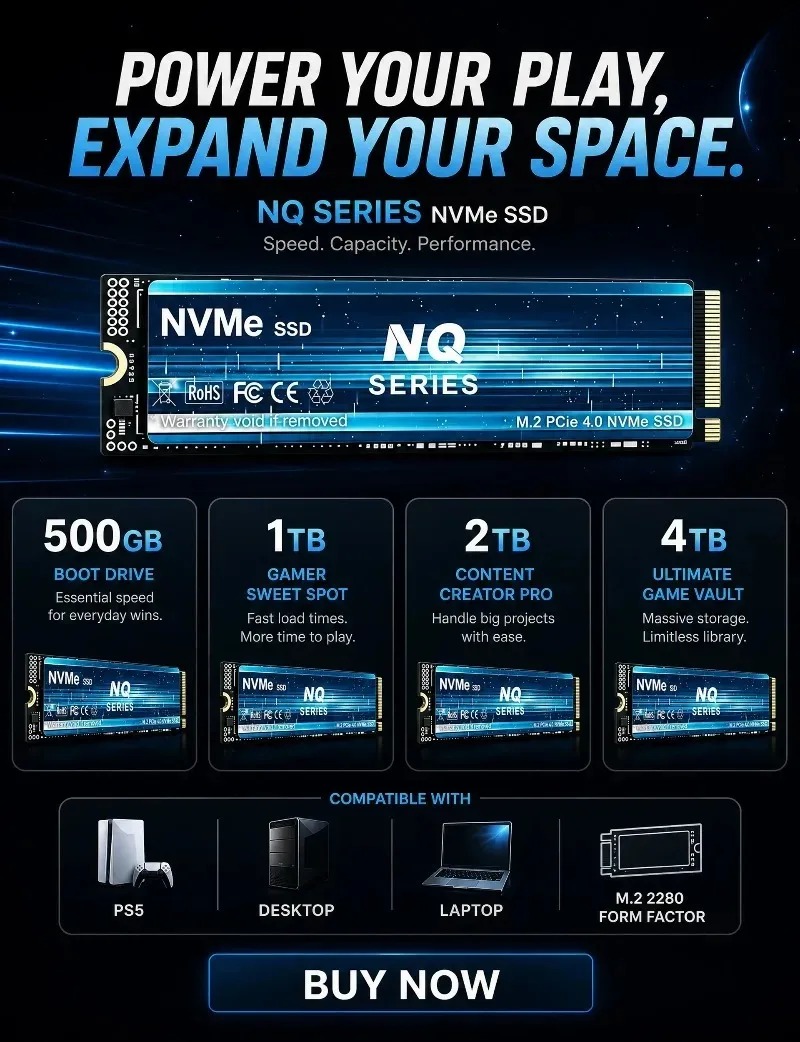 NQ 2TB 4TB PCIe 4.0 NVMe M.2 S - M.2 Nvme 4Tb Pcie 4.0 Ssd 리뷰 및 가격